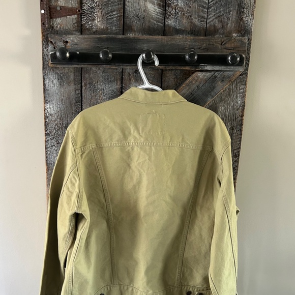Men's Levi's Celery Green Jean Jacket - Size Extra Large - Picture 2 of 2